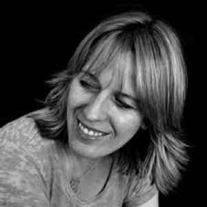 Black and white photo of Lauren St John
